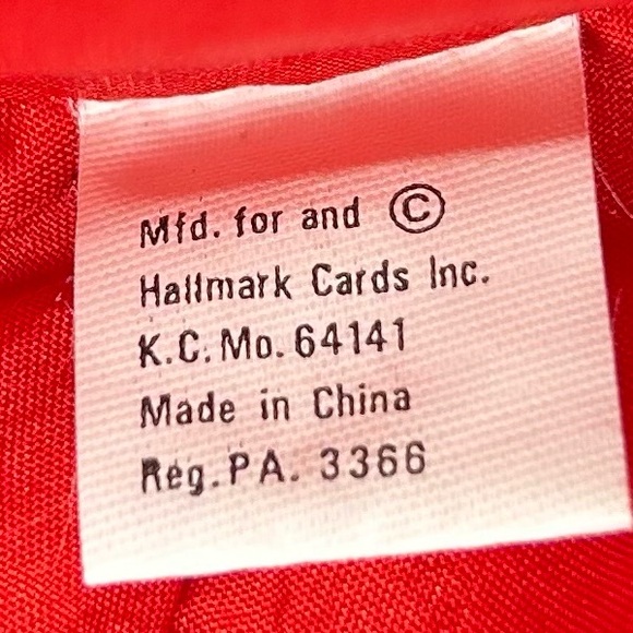 Vintage Santa Claus Nylon Plush Christmas 90s Hallmark Stuffed Parachute Toy Vtg - Picture 6 of 7